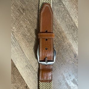 Martin Dingman Braided stretch belt